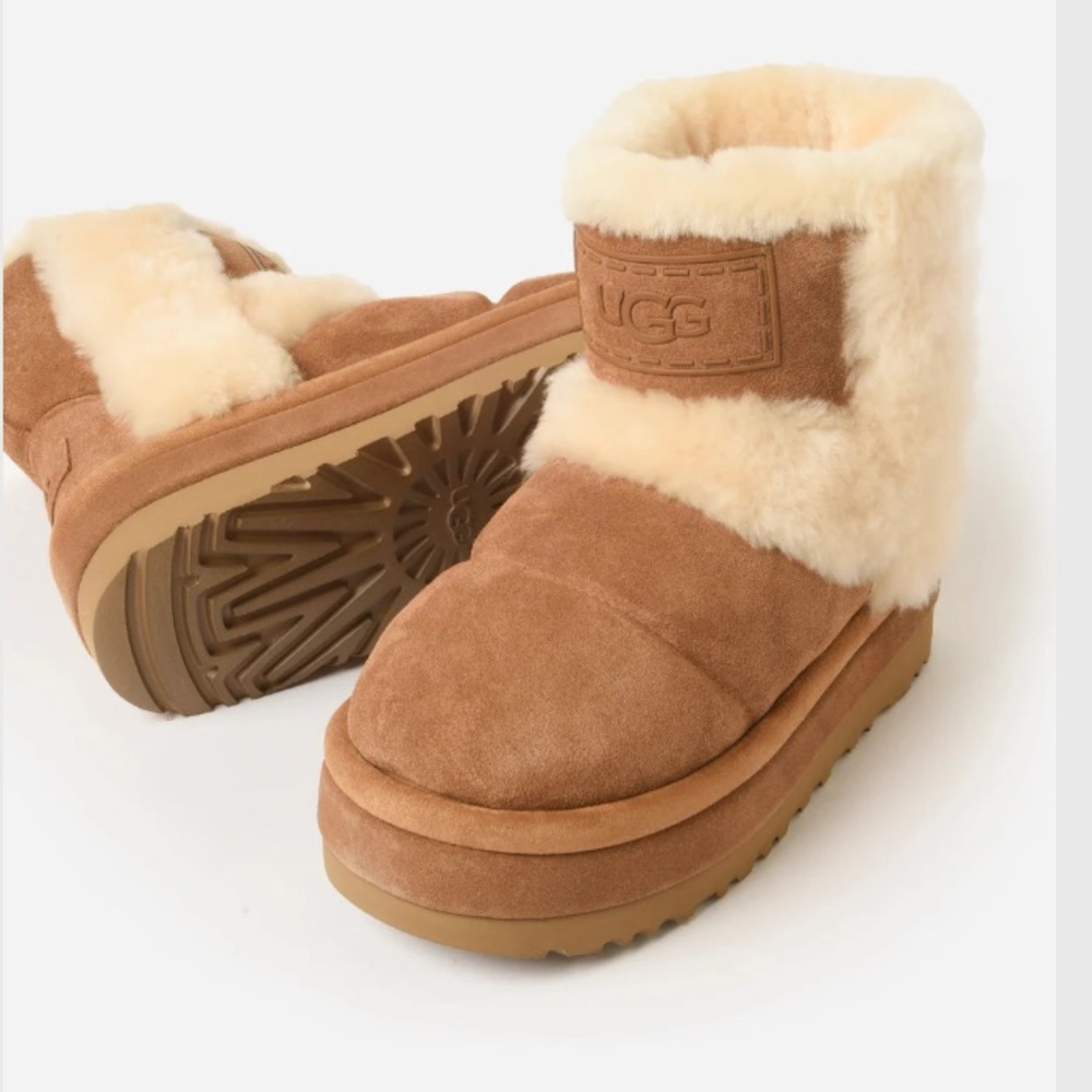 UGG Classic Chillapeak Boots Chestnut a❤️‍🔥 - Picture 2 of 7